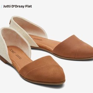 Toms Jutti D'Orsay Flat